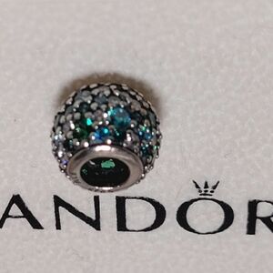 PANDORA Blue Ocean Mosaic Pave Charm